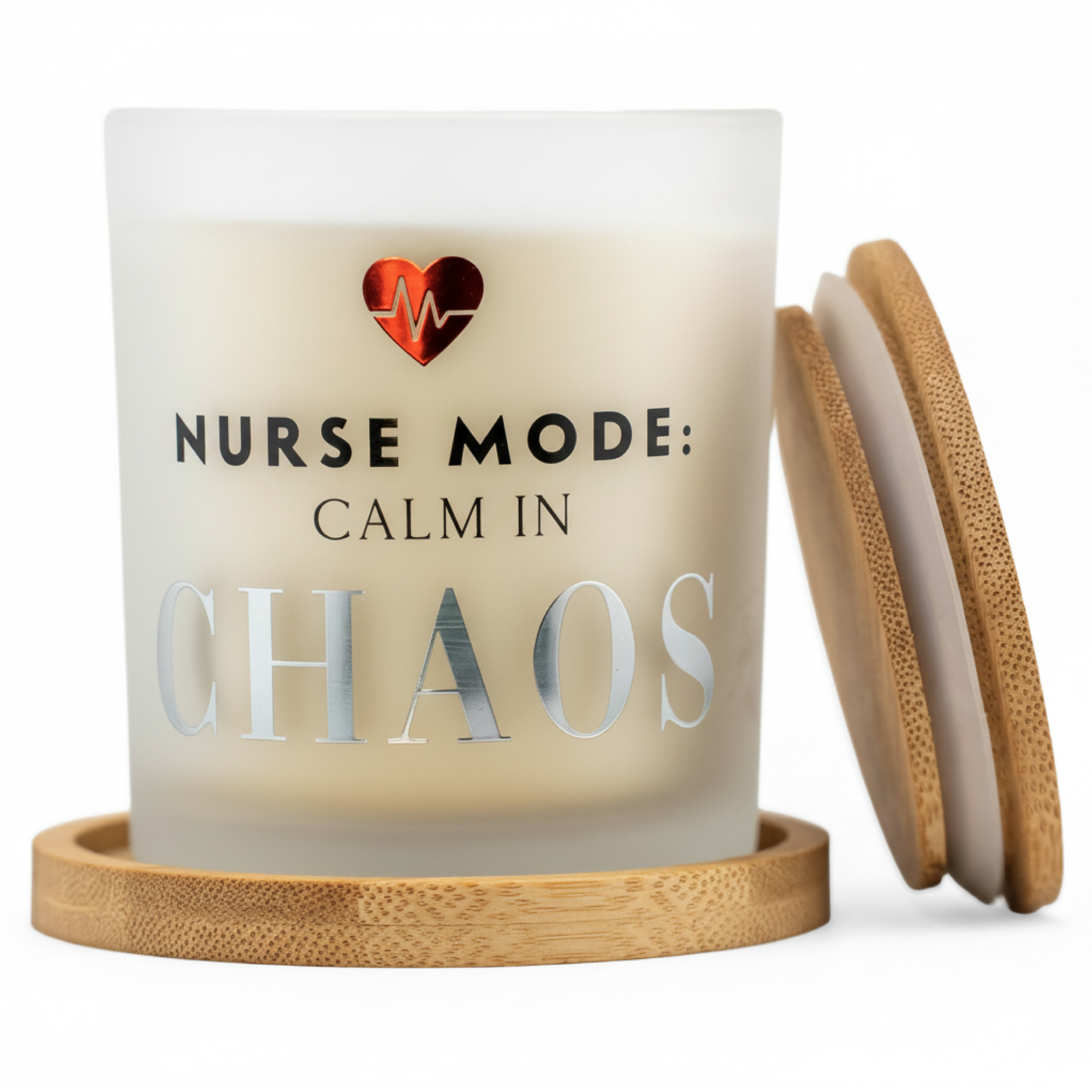 Nurse Mode: Calm in Chaos Gift Set | Nurse Appreciation Candle