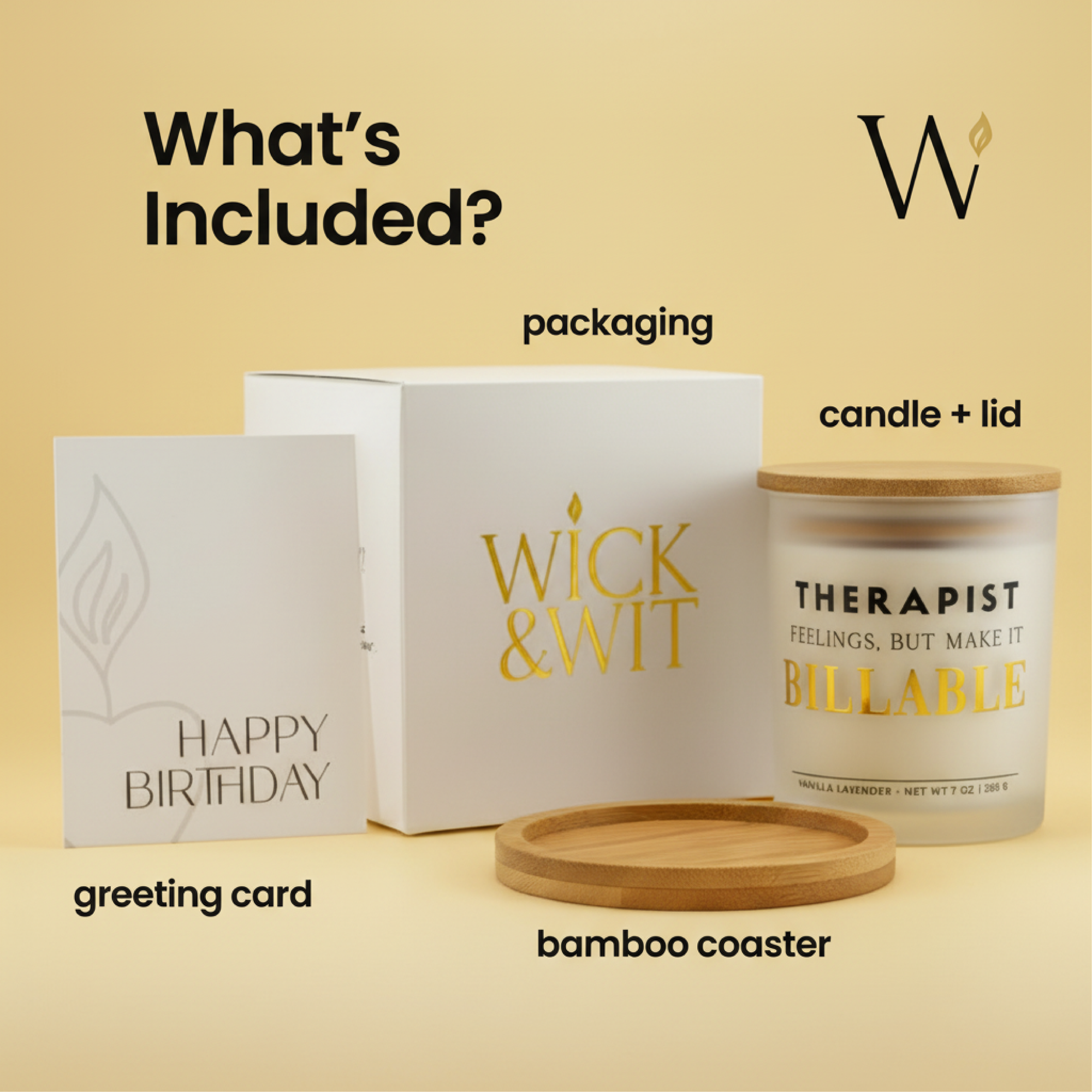 Therapist: Feelings, But Make It Billable Gift Set | Therapist Appreciation Candle