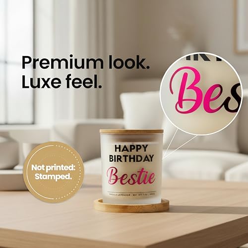 Happy Birthday Bestie Gift Set | Best Friend Birthday Candle