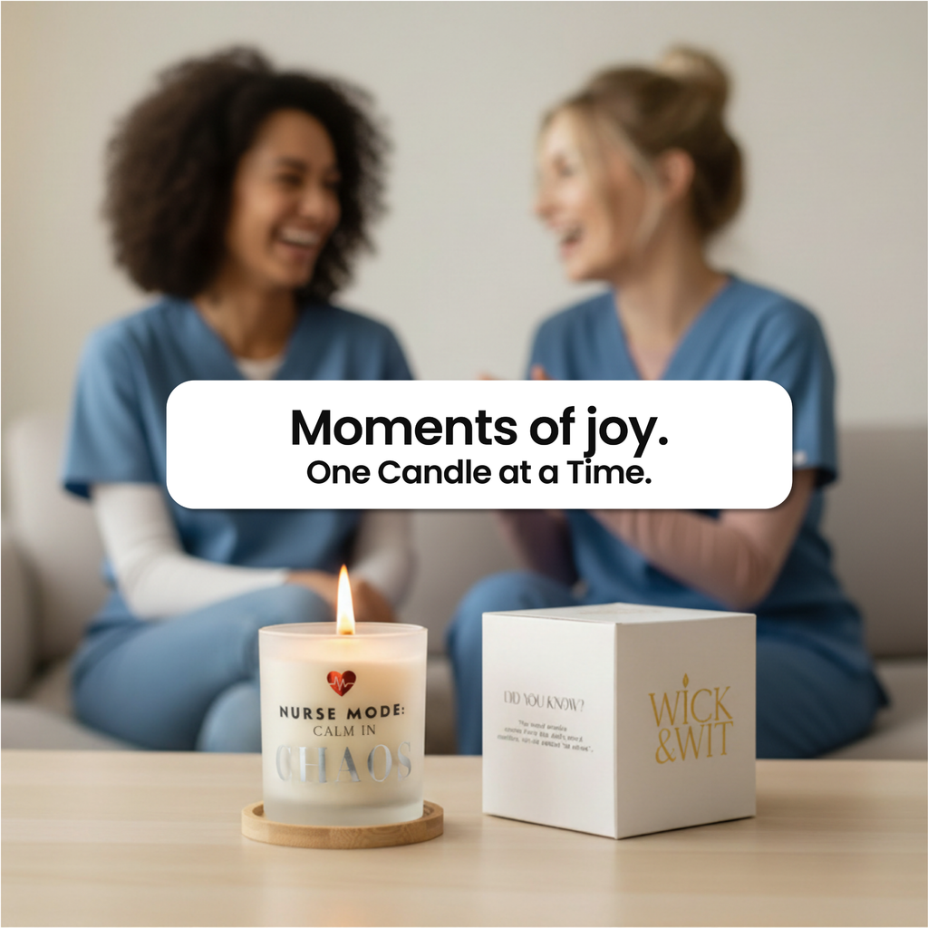 Nurse Mode: Calm in Chaos Gift Set | Nurse Appreciation Candle