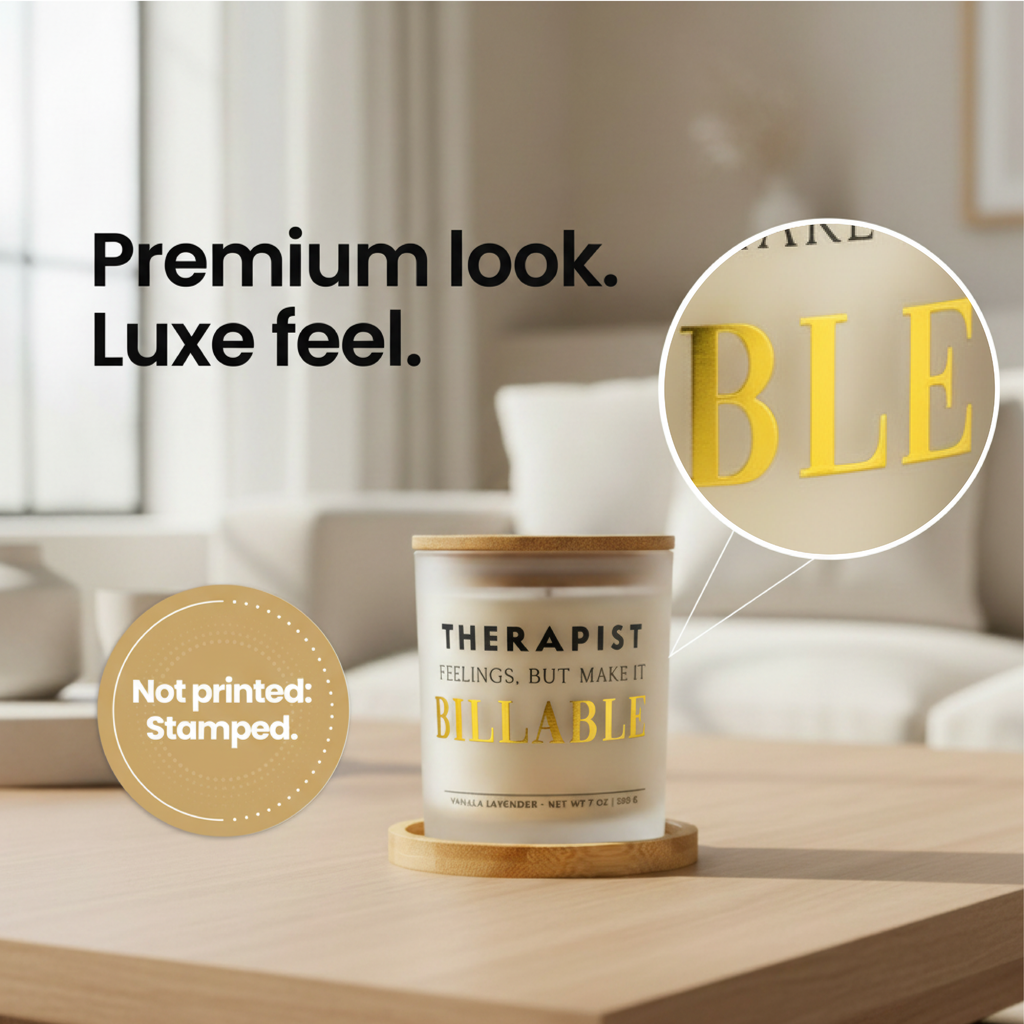 Therapist: Feelings, But Make It Billable Gift Set | Therapist Appreciation Candle