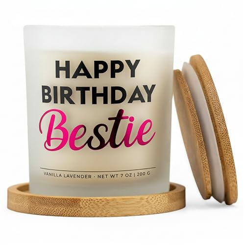 Happy Birthday Bestie Gift Set | Best Friend Birthday Candle